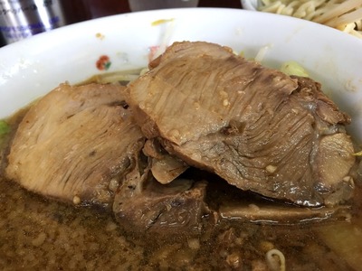 16/09/14め二郎小つけ麺(ニンニク、野菜、アブラ)06