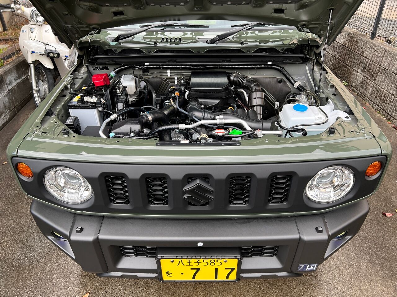 ジムニー Jb64w 恒例の洗車 スーパーカブ５００円ガチャ購入へ きよすけの悠々備忘録