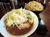 14/11/18 小つけ麺(ニンニク、ヤサイ)3