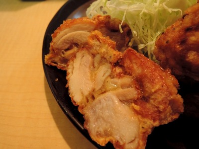 14/11/26とんかつ三田 鳥からあげ定食 7