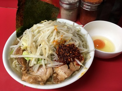 17/01/30ラーメン二郎千住大橋駅前店 07