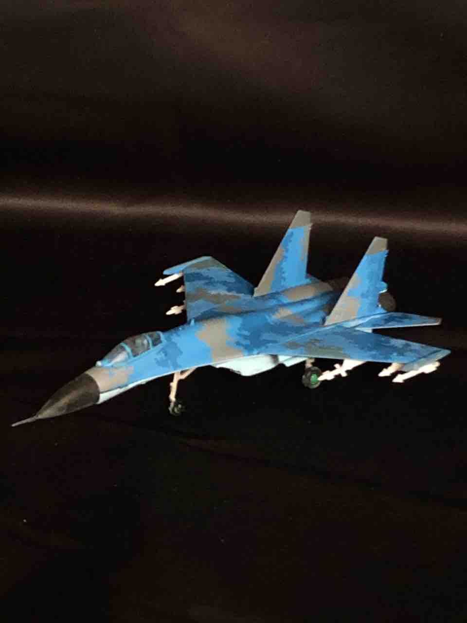 F Toys フランカーファミリー スホーイ Su 27 Su 30 フランカー ウクライナ空軍第1戦術飛行旅団 ネコの爪団