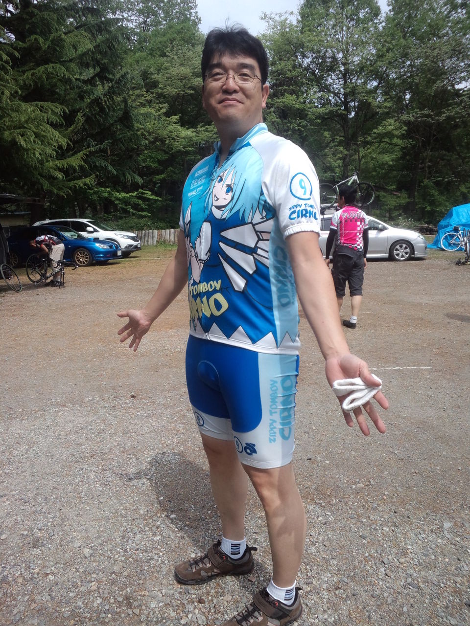 佐々木少年 自転車