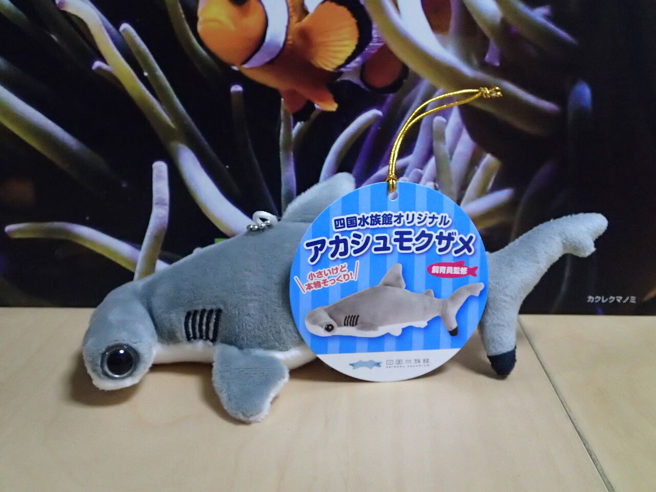 ぬいぐるみで水族館 : 水族館とクリアファイルまにあ