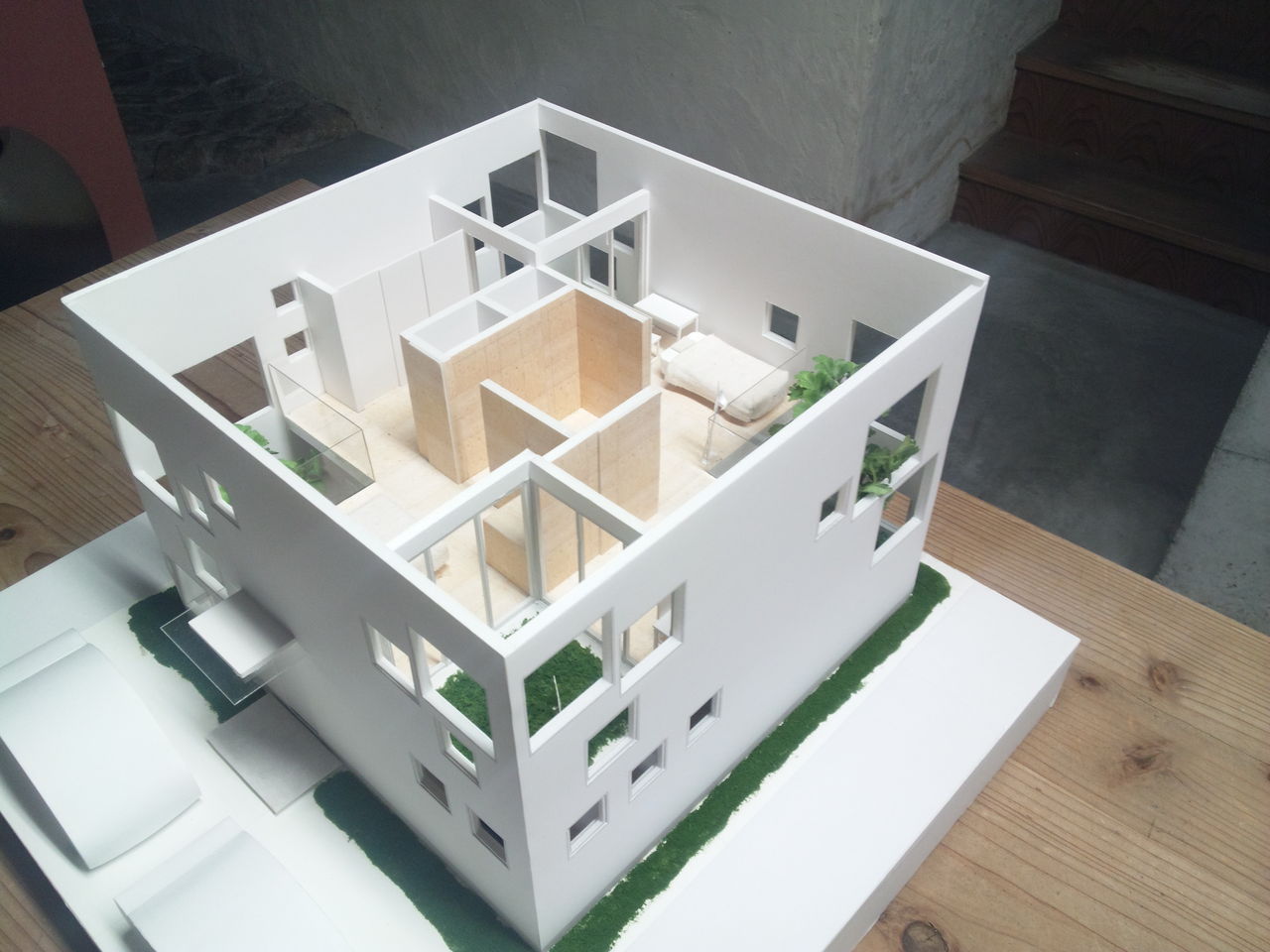 個展出展作品第二弾 木かげで暮らす家 建築研究所 築のブログ 個展出展作品第二弾 木かげで暮らす家 建築研究所 築のブログ