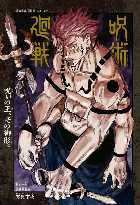 呪術廻戦 宿儺の完全復活後の姿 漫画は国宝