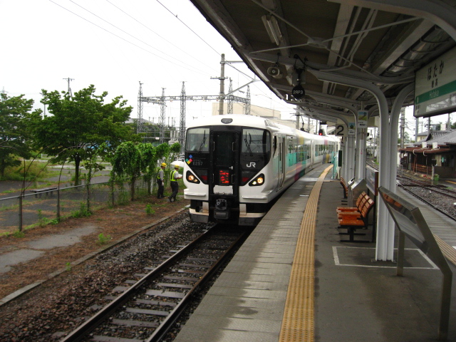 特急あずさ26号からの風景 自由気ままな一人旅