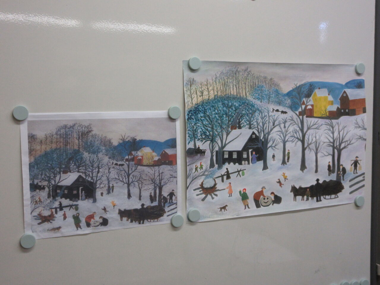 絵画クラブ（１月２７日） : 吉祥寺ホームボランティア日記