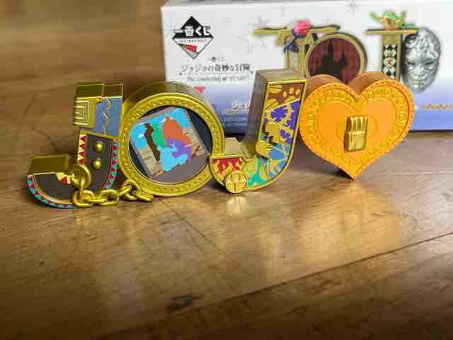 一番くじ ジョジョ LOGO de Collection3部4部 5部6部7部 ジョジョ 一番くじ」やってきた。2026年4月 : スタンド使いになる10の方法