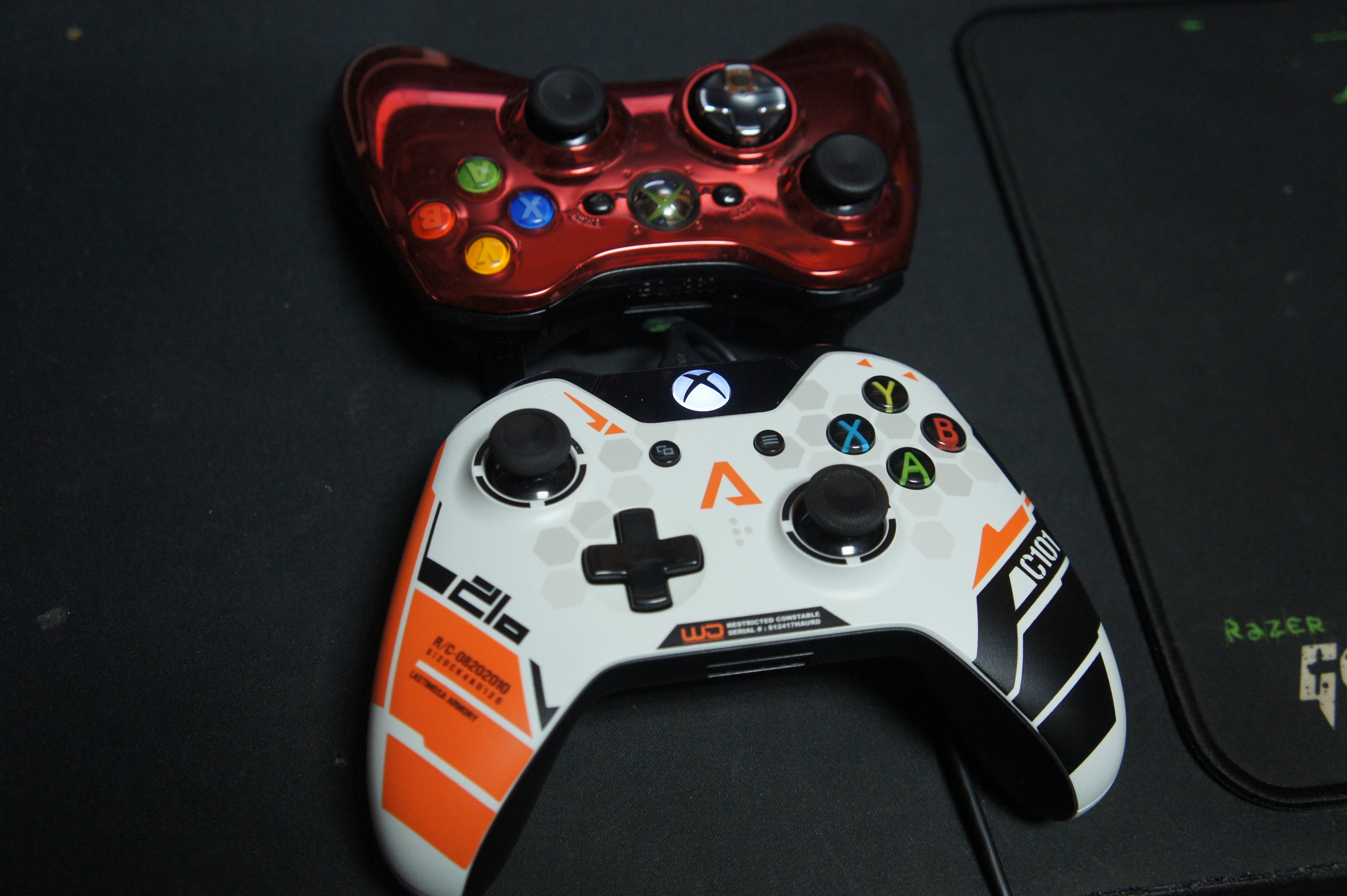 Xbox One ワイヤレス コントローラー(有線だけどｗ : ('∇^d) ナイス 