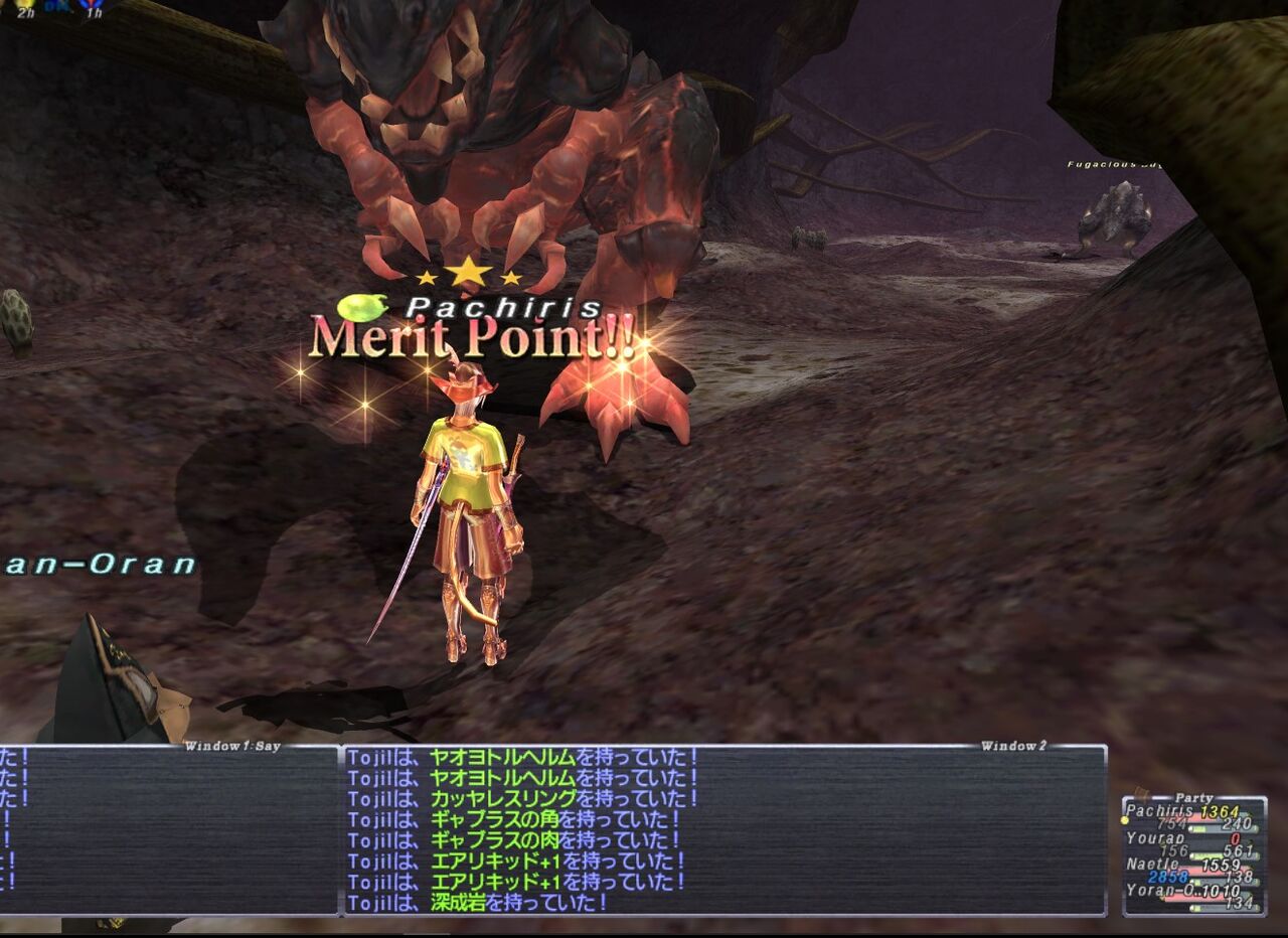 Ff11 メナスインスペクター行ってきた モリマー Finalfantazy Nosusume