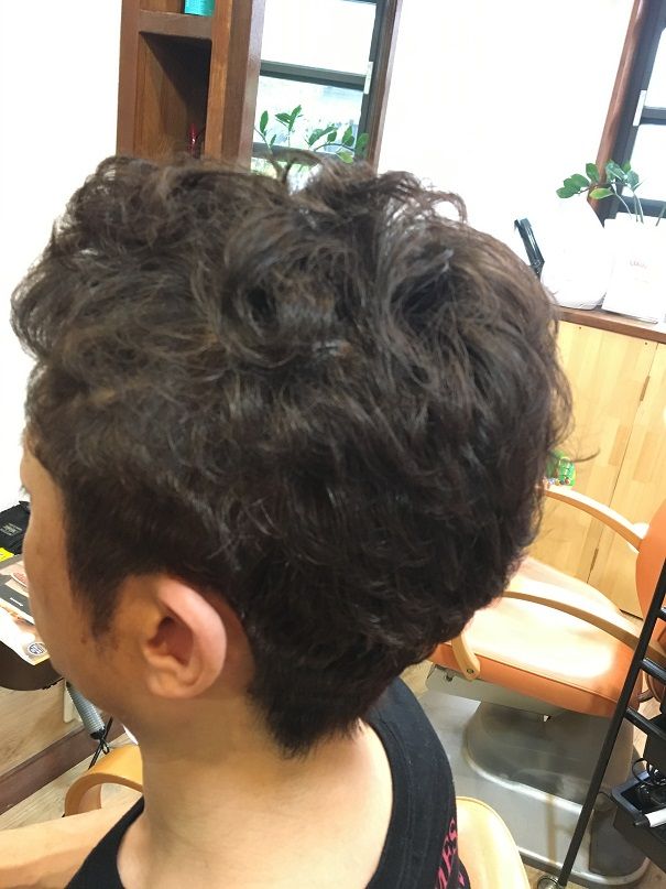 メンズパーマ 髪kalon ヘアサロンの髪カロン 美容室