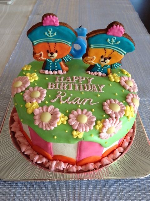 女の子達の誕生日ケーキ けいkids まり先生のブログ