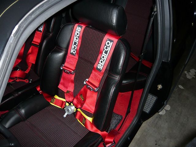 Sparco 4点式シートベルト Kkmustangのブログ