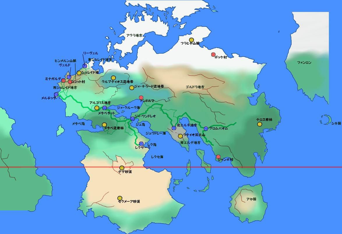 探査船の地図の件 生物研究所ブログ