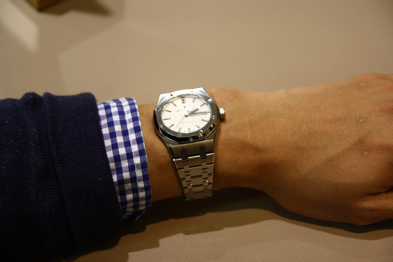 お客様フォト ロイヤルオーク37mm Tanaka Times 今池本店blog お客様フォト ロイヤルオーク37mm Tanaka Times 今池本店blog