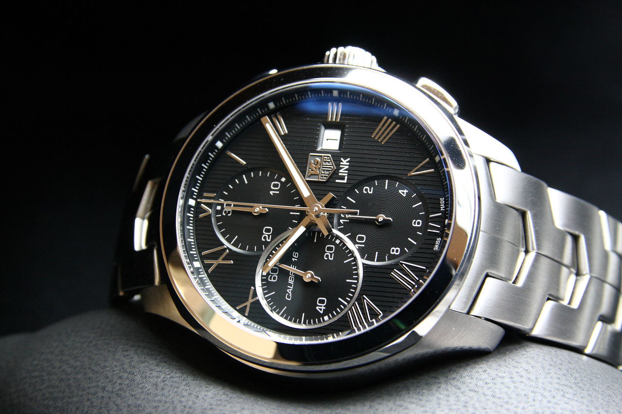TAG Heuer LINK オートマチック クロノグラフローマンインデックス