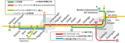 路線図ジョグジャ