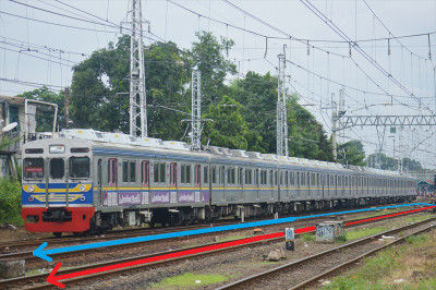 5809F脱線事故（4月6日） : JABODETABEK COMMUTERS NEWS