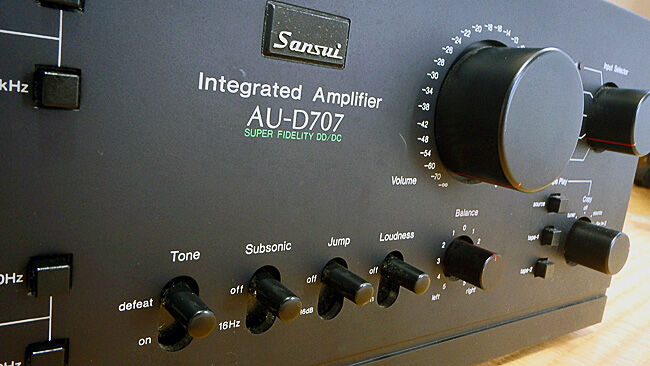SANSUI AU-D707 最高にカッコイイ アンプ : バチモン隠居 よろず探訪 SANSUI AU-D707 最高にカッコイイ アンプ : バチモン隠居 よろず探訪