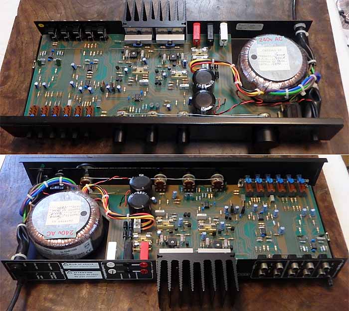 オーディオ探訪 Creek4040 S2 電源変更 トランス載せ替え1