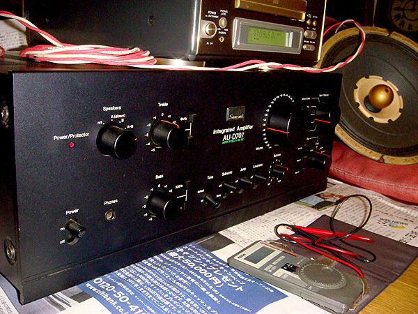 SANSUI AU-D707 最高にカッコイイ アンプ : バチモン隠居 よろず探訪 SANSUI AU-D707 最高にカッコイイ アンプ : バチモン隠居 よろず探訪