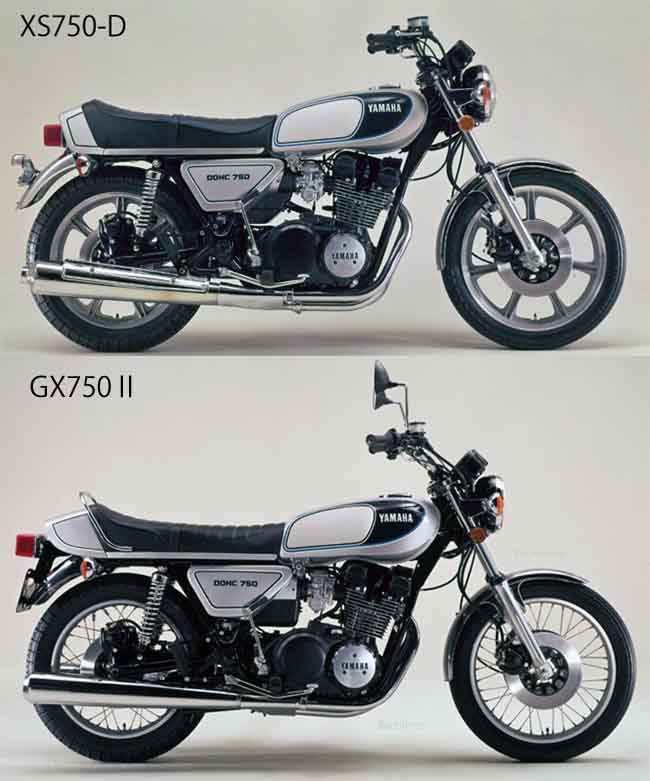 YAMAHA ヤマハ サービスマニュアル ガイド GX750 GX750Ⅱ オリジナリティにこだわるヤマハが初の3気筒とシャフトドライブで苦難