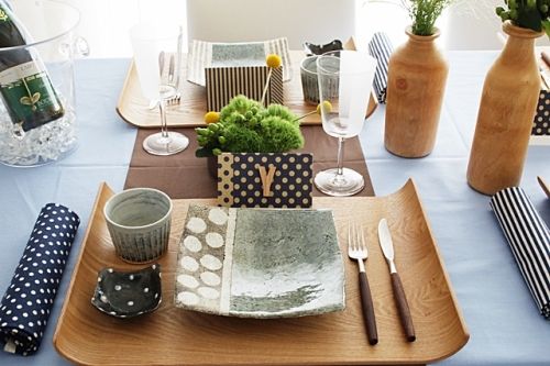 和食器遊び ～デザインを楽しむ北欧風テーブルコーディネート～
