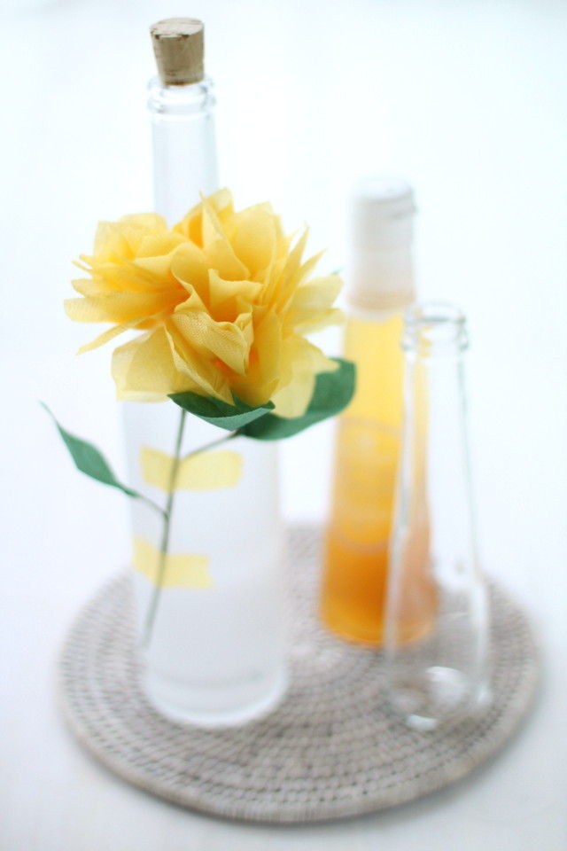 父の日に♪ 手作りのお花をギフトに添えて