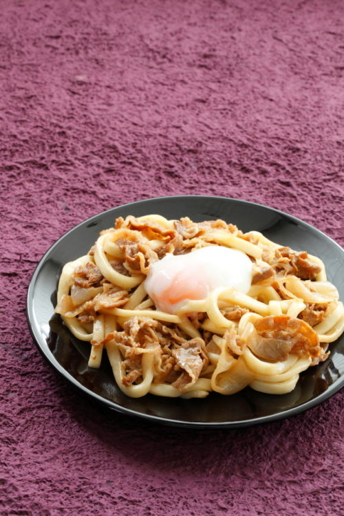 吉野家「牛丼の具」があれば･･･その①　ボリューム満点★焼うどん～ざっくりレシピ＠原田家の食卓