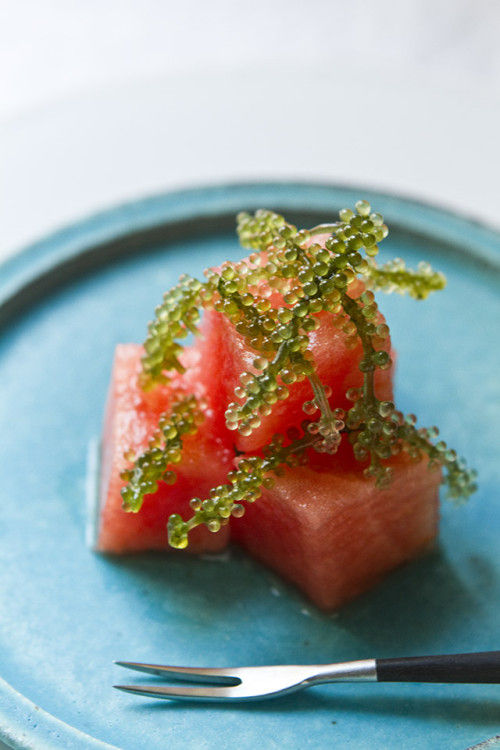 沖縄で新発見! 海ぶどうの新しい食べ方