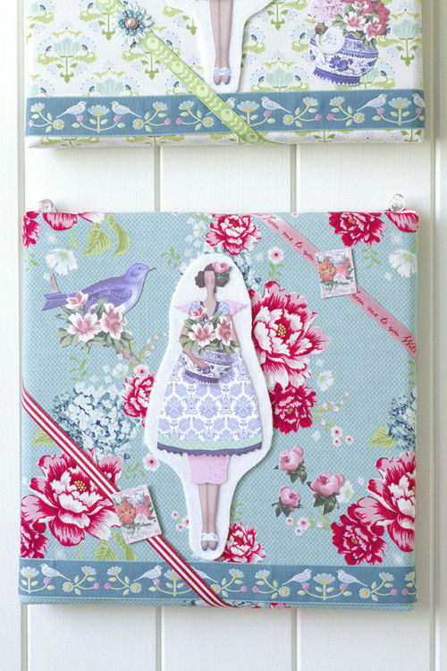 手作り女子のDream Room“Tildaのお部屋”~100均パネルで作るTildaのインテリアパネル の作り方