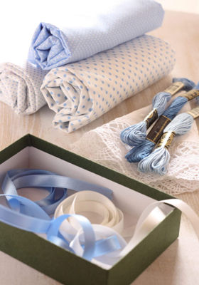 空き箱で簡単カルトナージュ