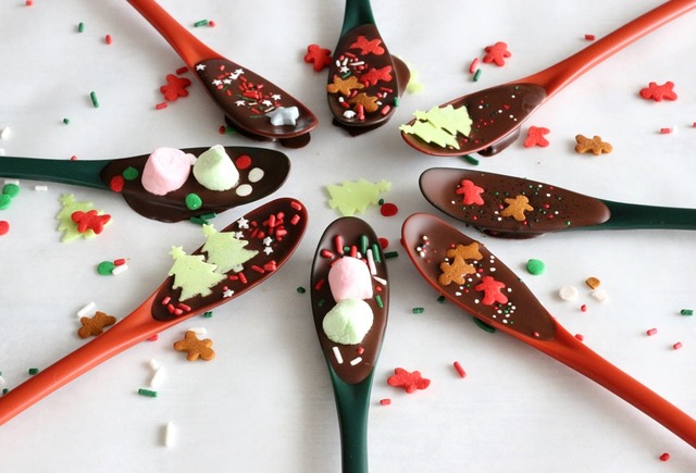 クリスマス ギフト 簡単 プレゼント 作り方 スプーンチョコ