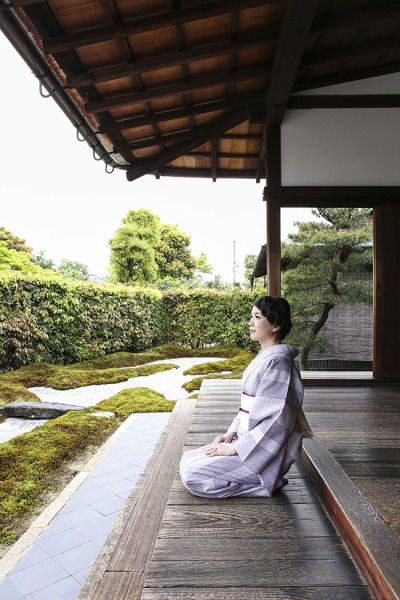 普段着物で楽しむ京都 その3 　～大徳寺 瑞峰院～