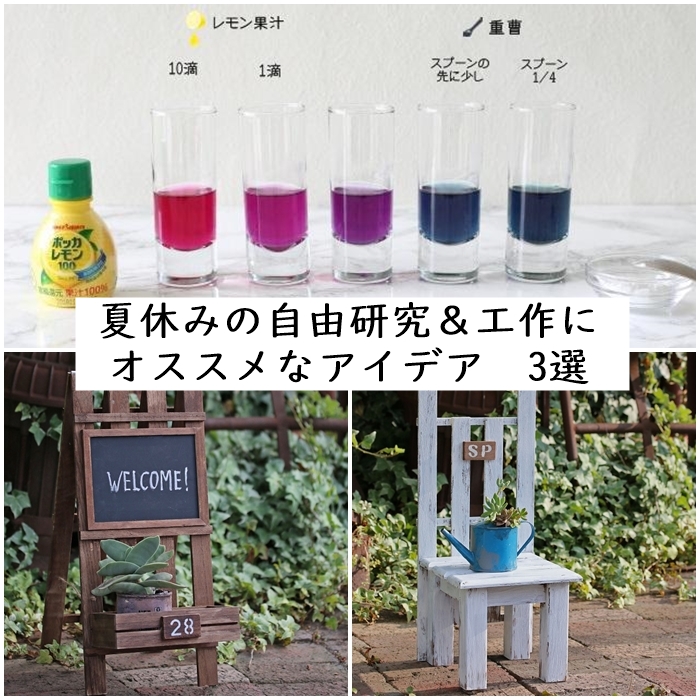 夏休みの自由研究 工作にオススメなアイデア 3選 窪田千紘フォトスタイリングwebマガジン Klastyling Powered By ライブドアブログ