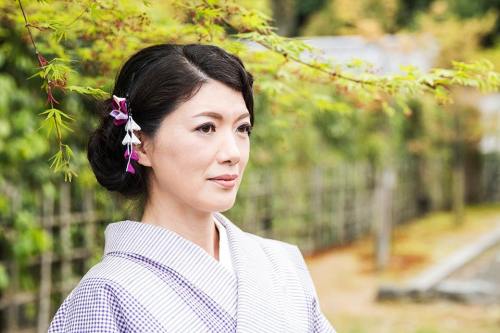 普段着物で楽しむ京都その2 ~つまみ細工体験~
