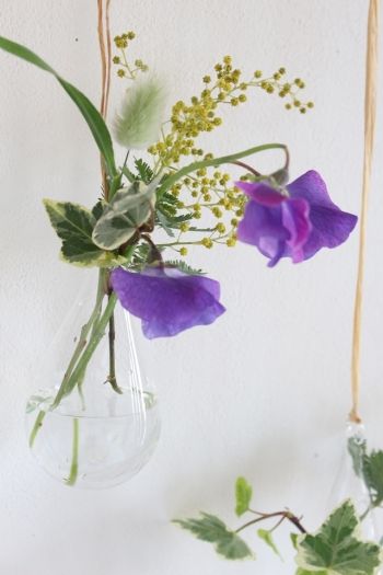 春の花を愉しむ&簡単・壁づけ収納棚