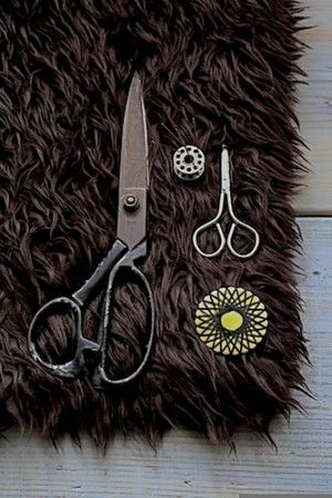 nenoki_1226_zai 手作り★フェイクファーのクッションで、上質インテリア