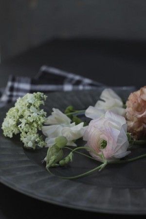 mwako_0120_zai キッチンクロスで春の花束ラッピング