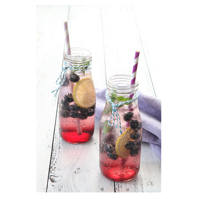 お家カフェレシピ♪ 果実がゴロゴロ入ったブルーベリーソーダ