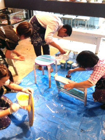 ペイントでDIY! 秋色に塗ってみる~ワークショップレポート