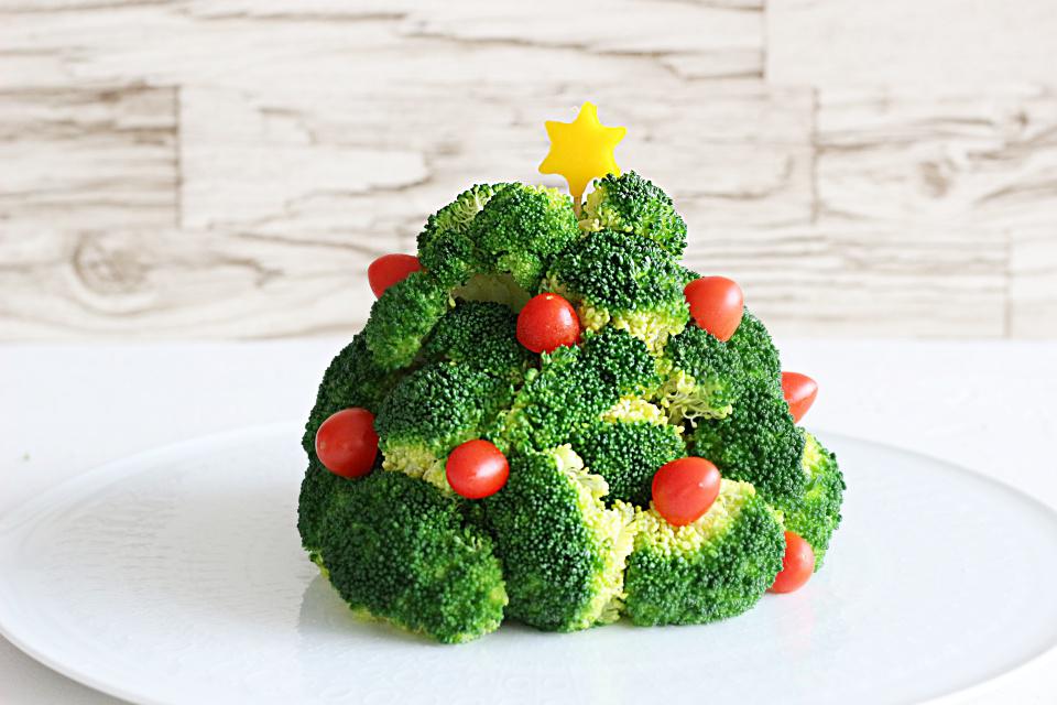 野菜不足を解消 ３種の野菜で作る可愛いクリスマスツリー 窪田千紘フォトスタイリングwebマガジン Klastyling Powered By ライブドアブログ