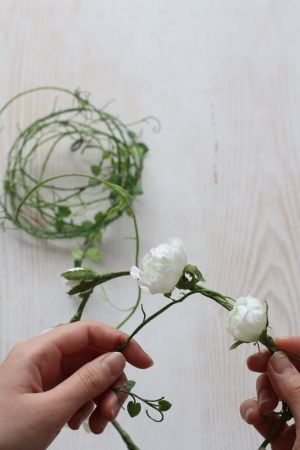 ライブに、イベントにオリジナルの花冠