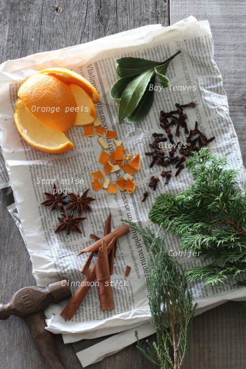 スパイス&果実で作る 香りのクリスマスオーナメント