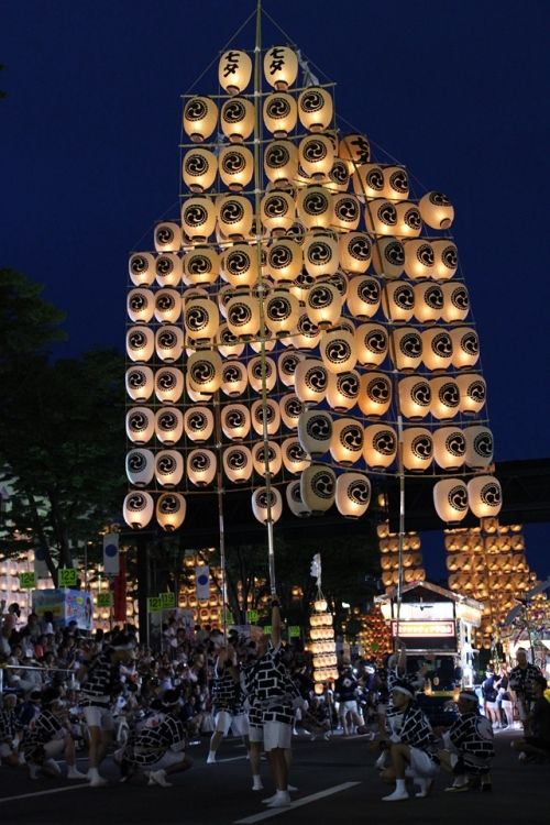 情熱の東北四大祭り体験レポ【秋田竿燈祭り】