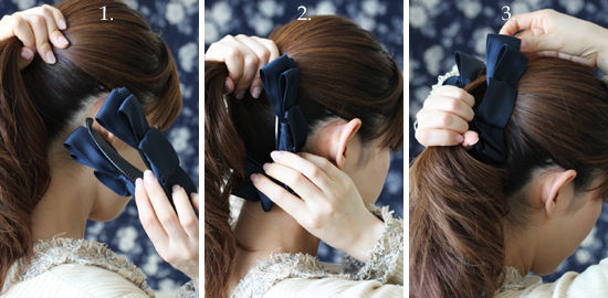 ひとりでできる簡単ヘアアレンジ ｐａｒｔ３ バナナクリップを使って 窪田千紘フォトスタイリングwebマガジン Klastyling Powered By ライブドアブログ