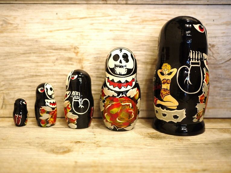 suicoke スカル マトリョーシカ 3体セット SUICOKE（スイコック