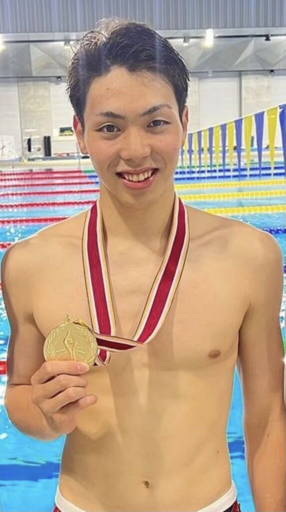 saki nishikawa □KL春日井所属西川我咲選手（豊川高校2年）全国JOCジュニアオリンピック優勝！ : 春日井スイミングスクール