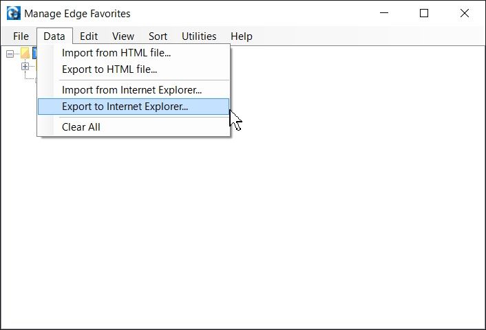 Edgeからieにお気に入りをエクスポートする方法 Klx Tech Blog